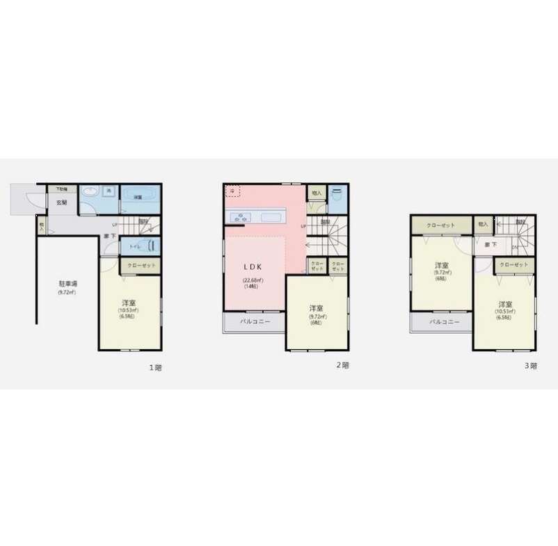中古戸建 市川市 新田３丁目 4ＬＤＫ