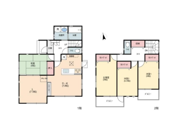 中古戸建 船橋市 三咲１丁目 4ＬＤＫ