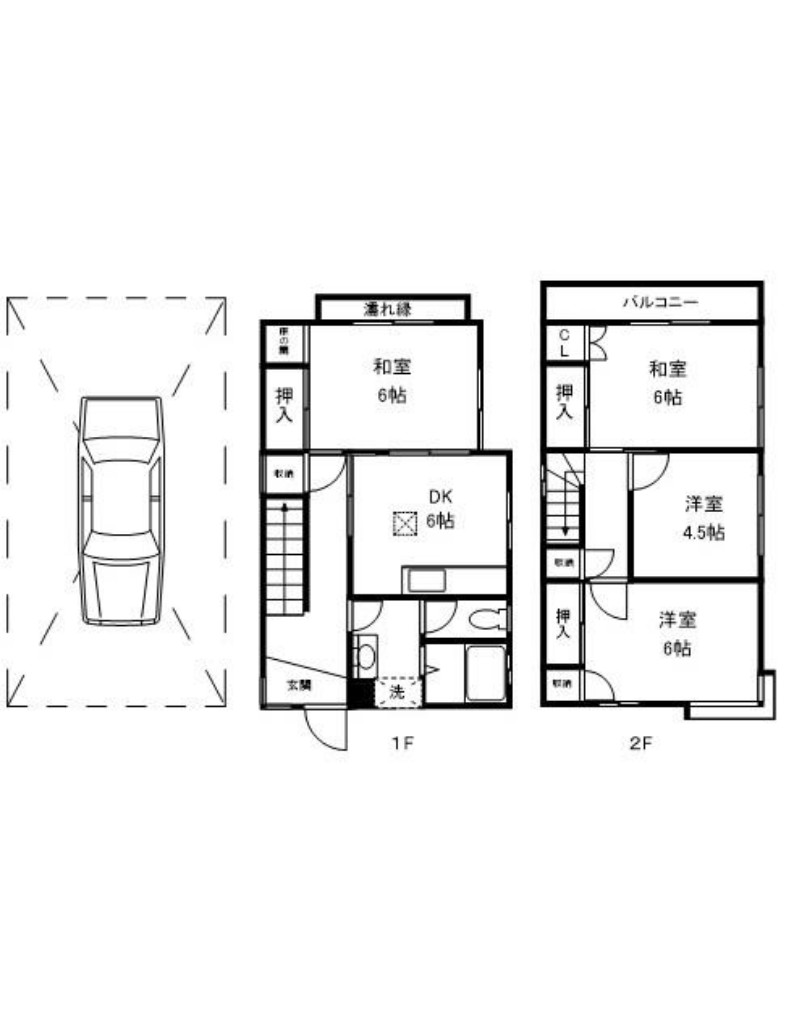 中古戸建 八千代市 萱田 4ＤＫ