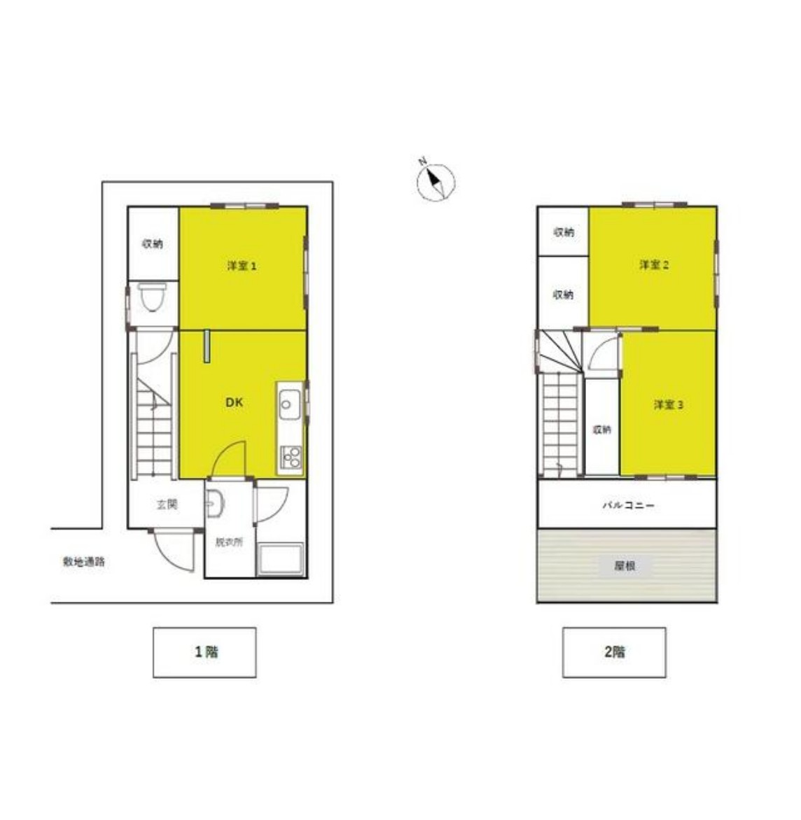 中古戸建 市川市 平田３丁目 3ＬＤＫ