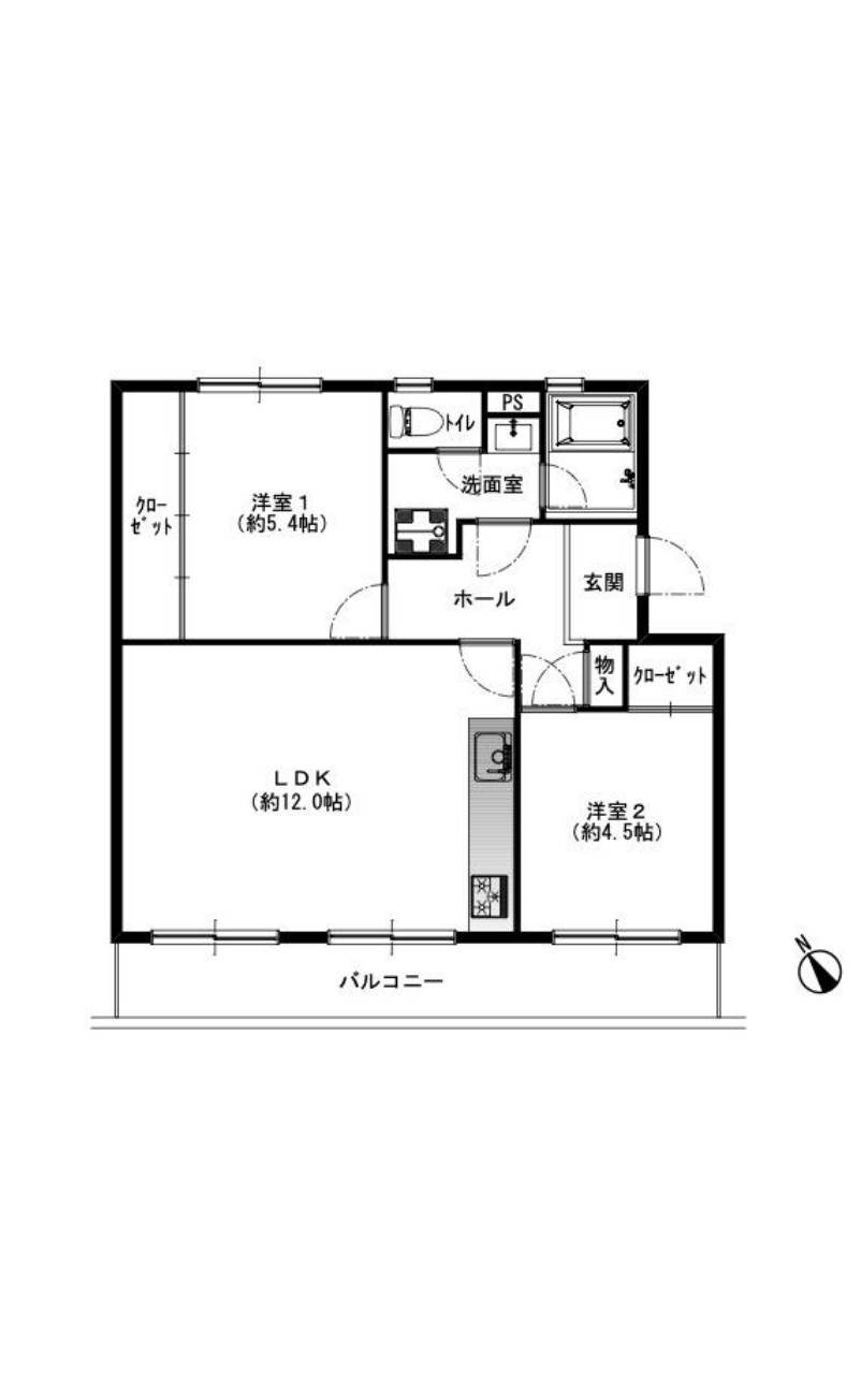 中古マンション 船橋市 小室町 2ＬＤＫ