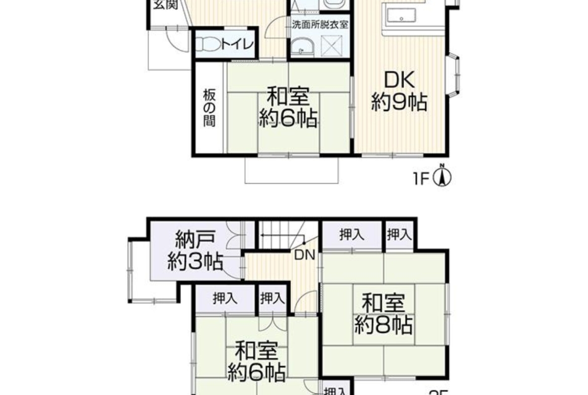 中古戸建 船橋市 旭町１丁目 3ＳＤＫ 2,499万円