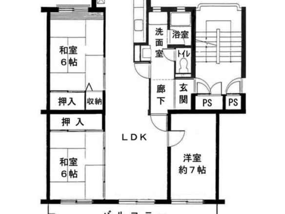 中古マンション 習志野市 秋津２丁目 3ＬＤＫ 1,390万円