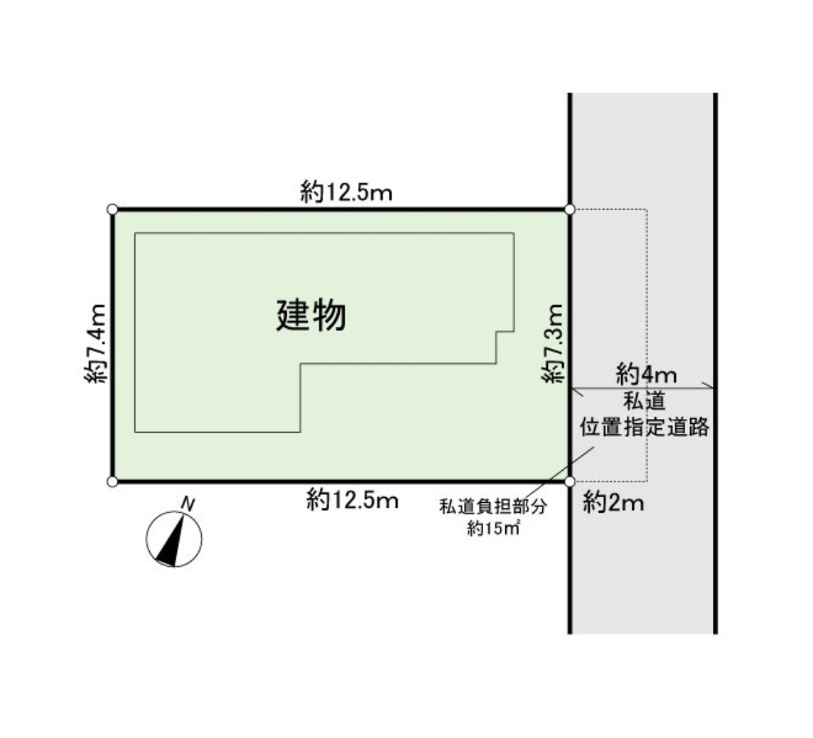 中古戸建 船橋市 松が丘２丁目 4ＬＤＫ 1,480万円