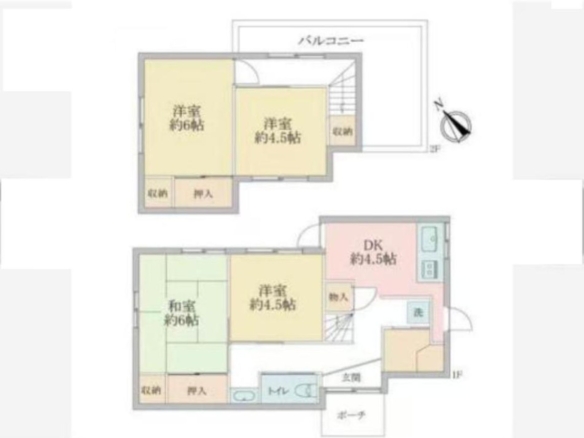 中古戸建 船橋市 丸山１丁目 4ＤＫ 680万円