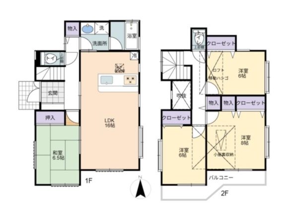 中古戸建 船橋市 みやぎ台４丁目 4ＬＤＫ 1,980万円