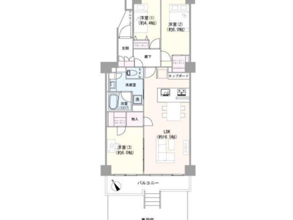 中古マンション 船橋市 東船橋３丁目 3ＬＤＫ 2,990万円