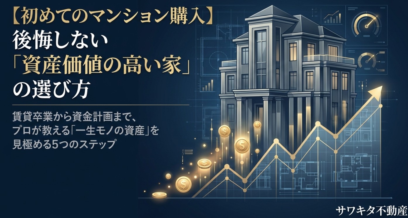 【初めてのマンション購入】後悔しない「資産価値の高い家」の選び方
