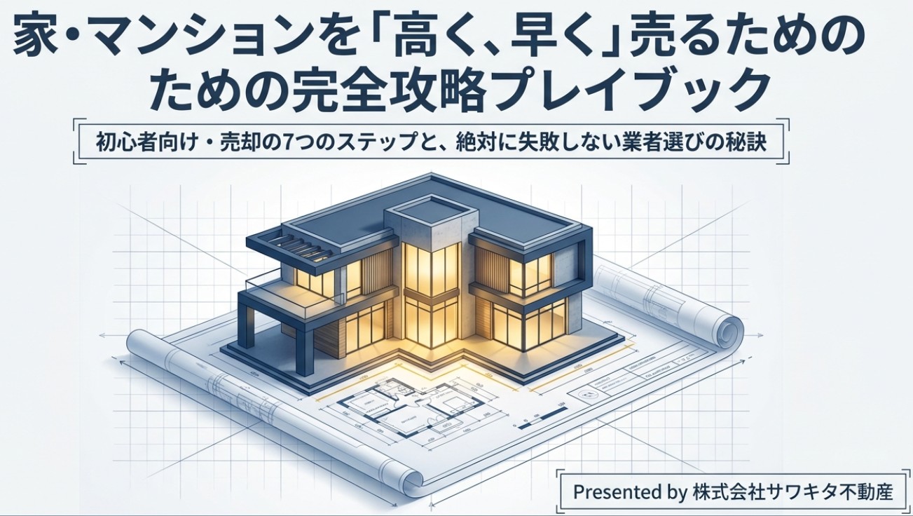 家・マンションを高く売るには？初心者向け売却の流れと業者選び・成功の秘訣