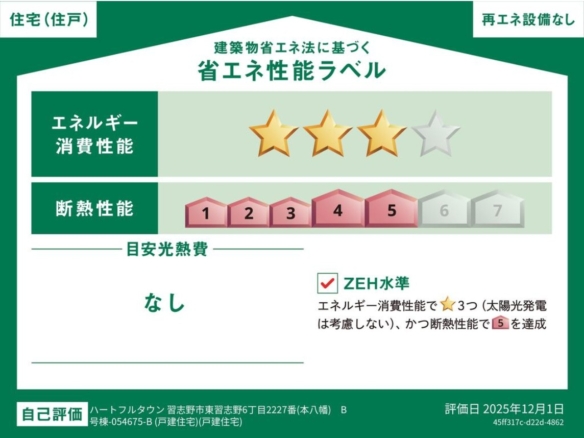 新築戸建 習志野市 東習志野６丁目 3ＳＬＤＫ 3,290万円