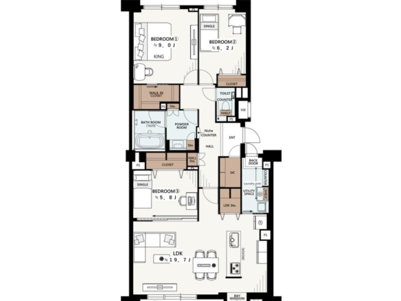 中古マンション 船橋市 行田町 3ＬＤＫ 5,980万円