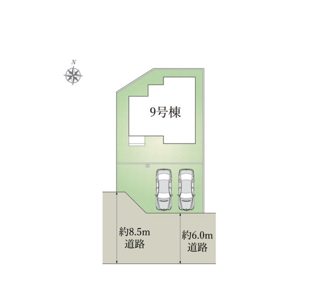 100139060424-0 新築戸建 船橋市 二和西5丁目 3LDK 3,990万円