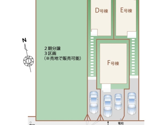 新築戸建 市川市 原木３丁目 2ＳＬＤＫ 5,390万円