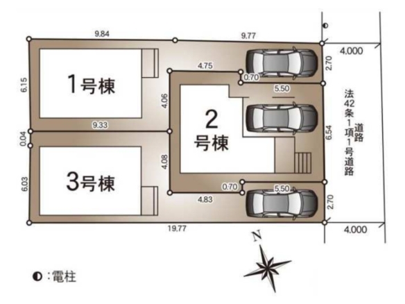 新築戸建 船橋市 栄町１丁目 3ＬＤＫ 3,488万円