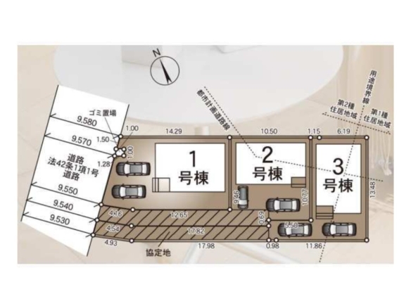 新築戸建 八千代市 大和田新田 3ＬＤＫ 3,088万円