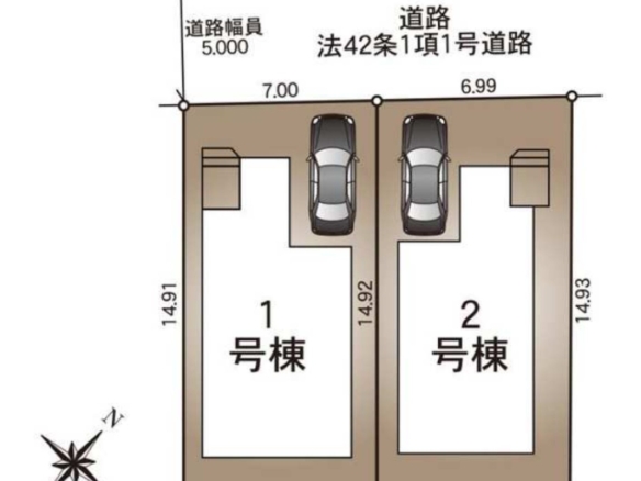 新築戸建 八千代市 八千代台北１３丁目 4ＬＤＫ 3,088万円