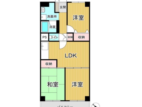 中古マンション 習志野市 谷津４丁目 3ＬＤＫ 1,350万円