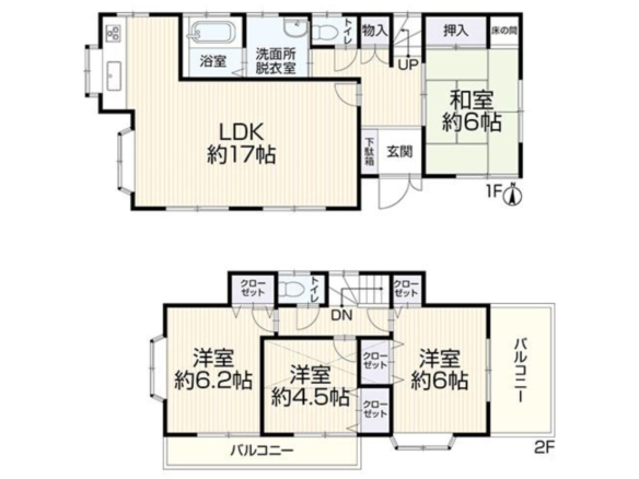 中古戸建 市川市 大野町４丁目 4ＬＤＫ 2,499万円