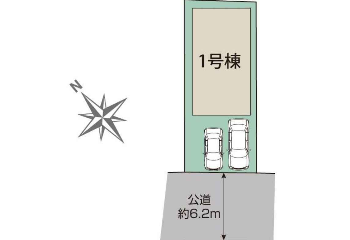 新築戸建 市川市 本北方２丁目 3ＬＤＫ 5,490万円