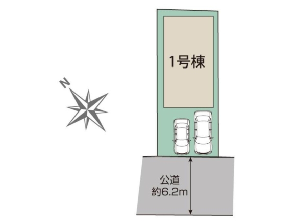 新築戸建 市川市 本北方２丁目 3ＬＤＫ 5,490万円
