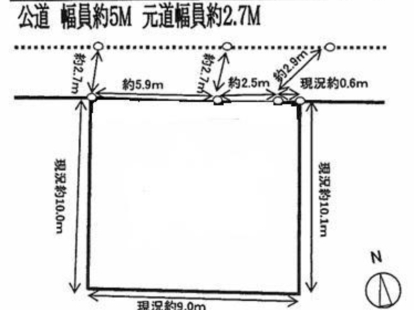 売地 市川市 八幡５丁目 5,480万円