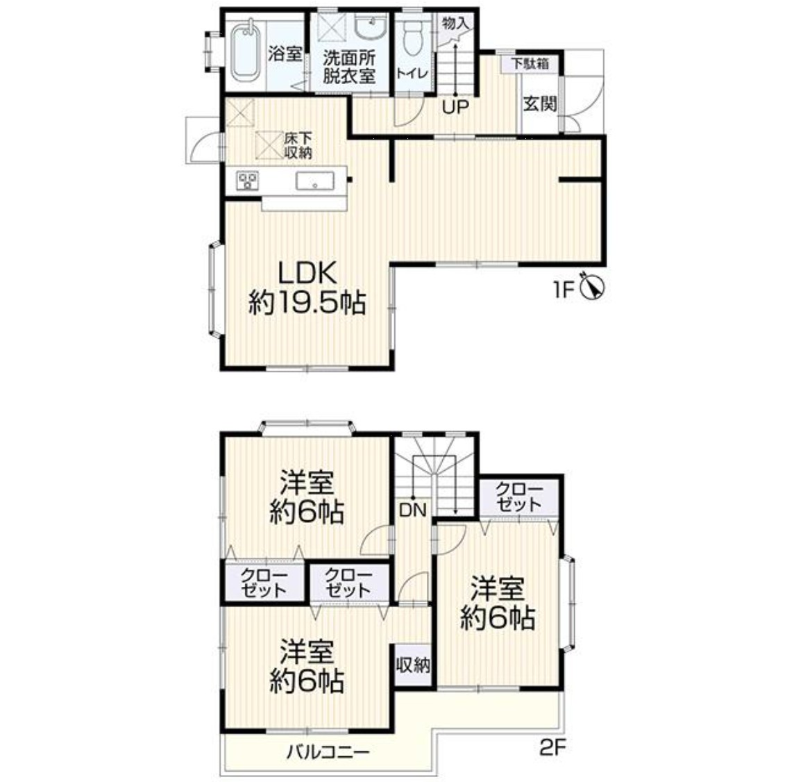 100139191788-1 中古戸建 市川市 下貝塚2丁目 3LDK 2,899万円