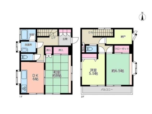 中古戸建 市川市 北国分３丁目 3ＳＤＫ 3,180万円
