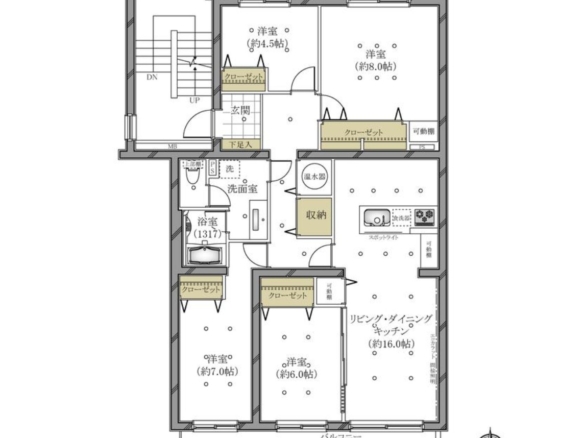 中古マンション 船橋市 海神町南１丁目 4ＬＤＫ 2,790万円