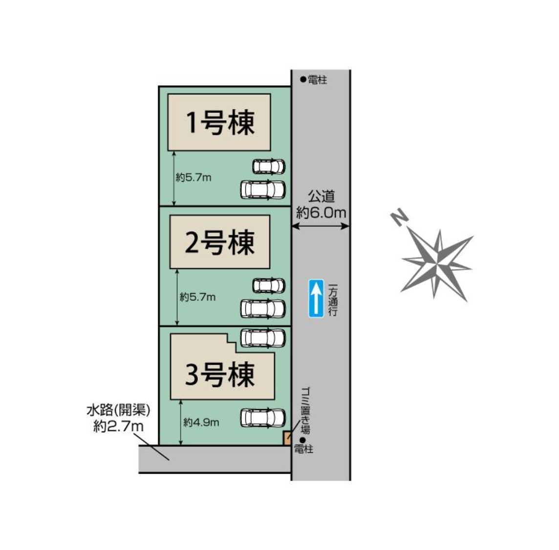 100139235021-1 新築戸建 市川市 下貝塚3丁目 4LDK 4,999万円