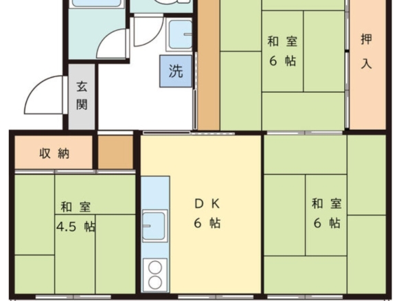 中古マンション 八千代市 高津高津団地 3ＤＫ 250万円