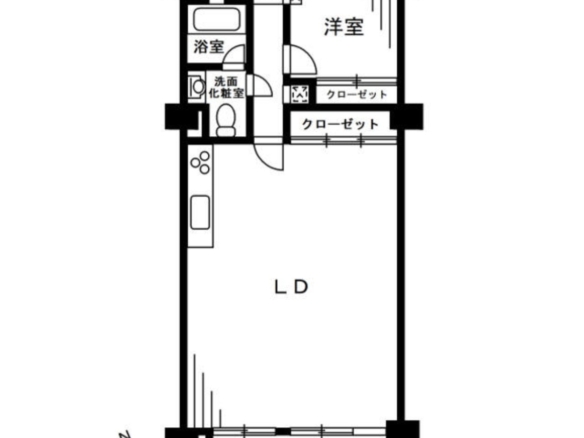中古マンション 船橋市 海神町３丁目 1ＬＤＫ 1,890万円