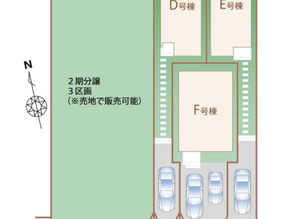新築戸建 市川市 原木３丁目 2ＳＬＤＫ 5,490万円