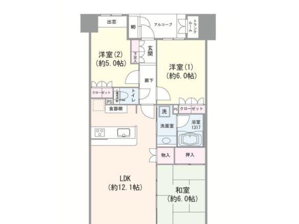 中古マンション 習志野市 実籾２丁目 3ＬＤＫ 2,580万円