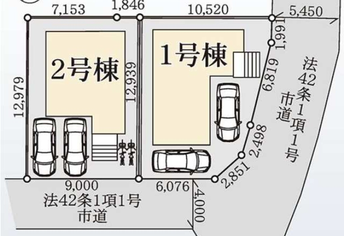 新築戸建 市川市 大野町１丁目 4ＬＤＫ 4,190万円
