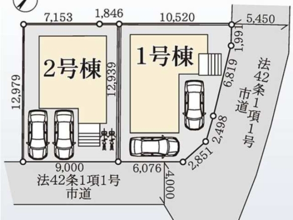 新築戸建 市川市 大野町１丁目 4ＬＤＫ 4,190万円