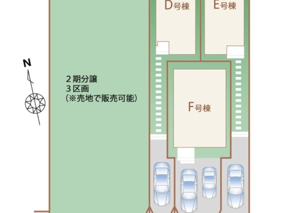 新築戸建 市川市 原木３丁目 2ＳＬＤＫ 5,490万円
