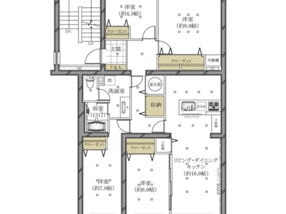 中古マンション 船橋市 海神町南１丁目 4ＬＤＫ 2,690万円
