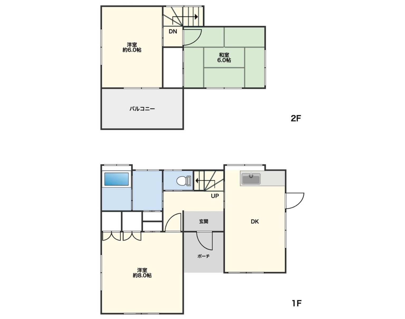 中古戸建 船橋市 丸山２丁目 3ＤＫ 580万円