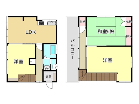 中古戸建 船橋市 湊町１丁目 3ＬＤＫ 1,780万円