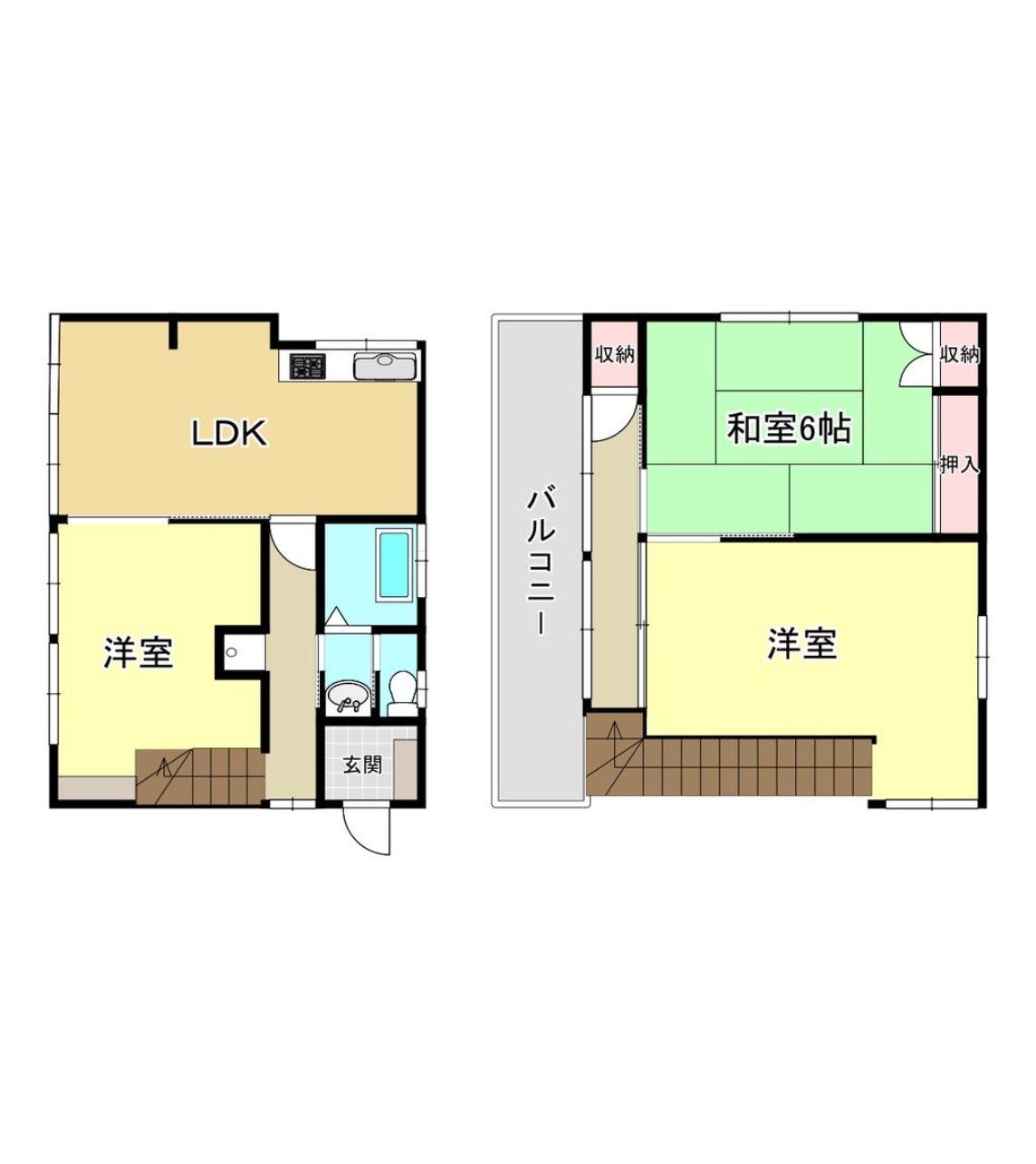中古戸建 船橋市 湊町１丁目 3ＬＤＫ 1,780万円