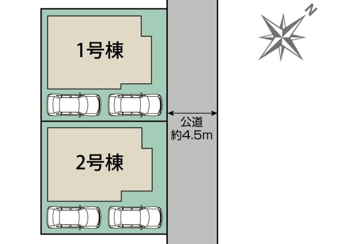 新築戸建 船橋市 大穴南２丁目 4ＬＤＫ　2号棟