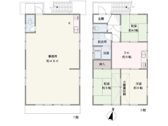 中古戸建 習志野市 東習志野６丁目 3ＤＫ 2,380万円
