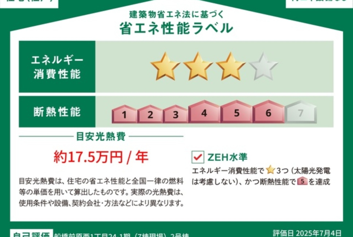 新築戸建 船橋市 前原西１丁目 3ＬＤＫ 5,390万円