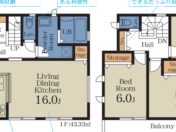 新築戸建 市川市 東菅野３丁目 3ＬＤＫ 6,490万円