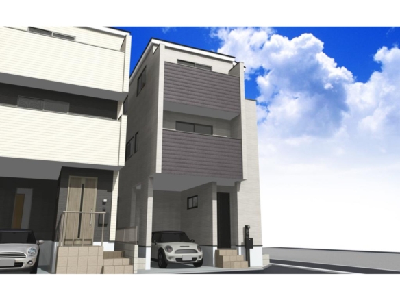 新築戸建 市川市 鬼高３丁目 4ＬＤＫ 5,180万円