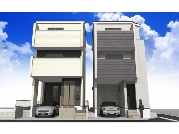 新築戸建 市川市 鬼高３丁目 4ＬＤＫ 5,180万円