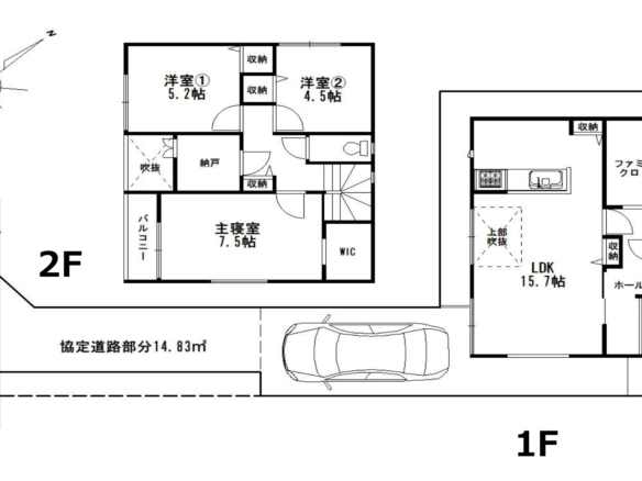 新築戸建 船橋市 咲が丘３丁目 3ＳＬＤＫ 3,480万円