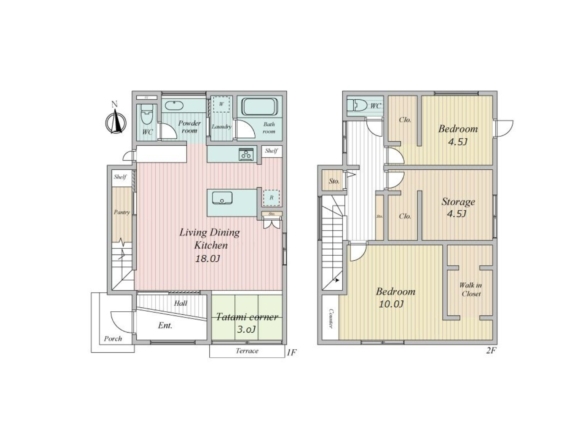 中古戸建 市川市 堀之内４丁目 2ＳＬＤＫ