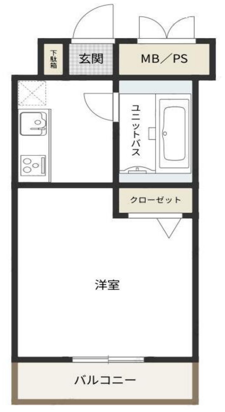 中古マンション 船橋市 本町２丁目 1ワンルーム