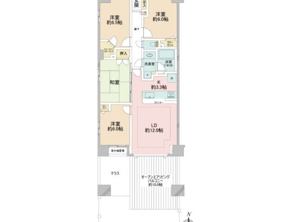 中古マンション 八千代市 大和田新田 3ＬＤＫ